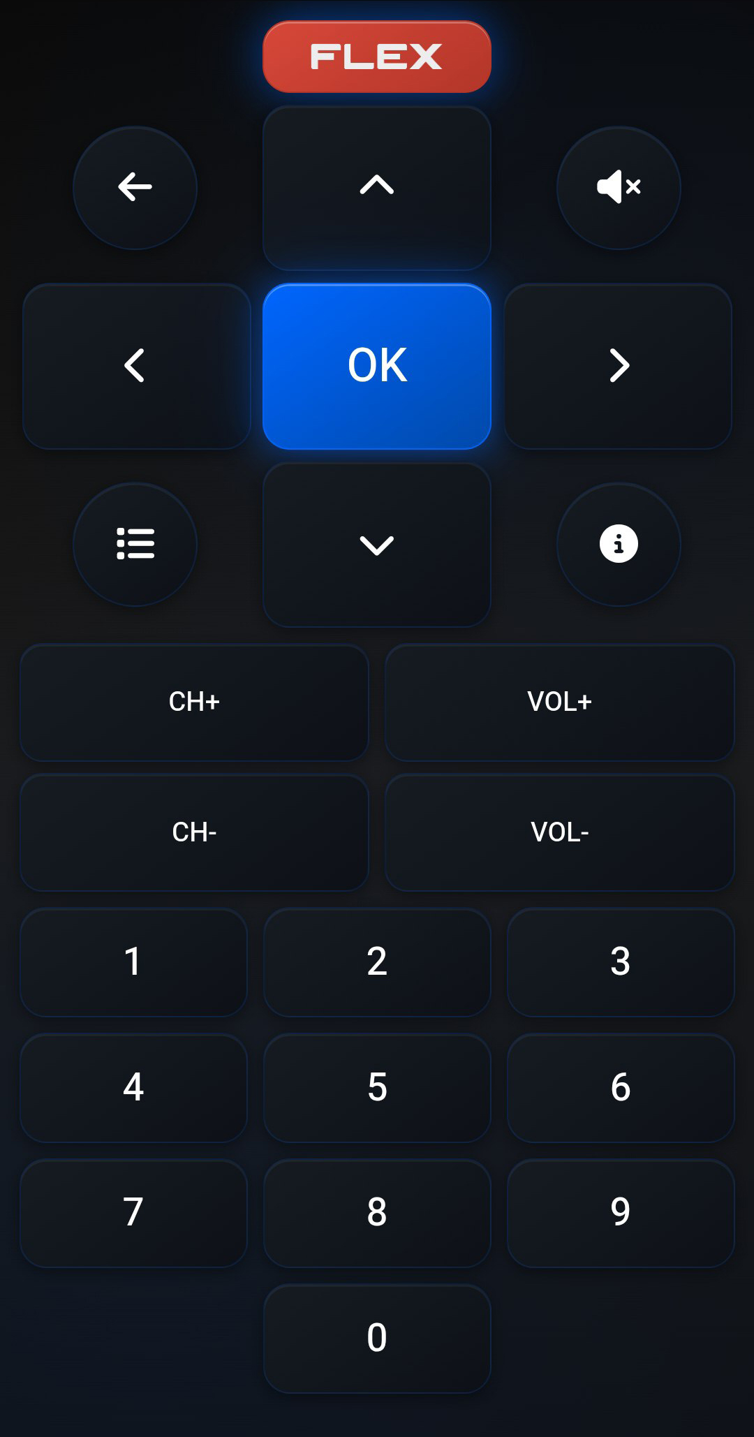 Control Remoto Web Flex TV